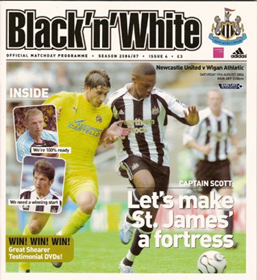 Newcastle United FC v Wigan Athletic FC